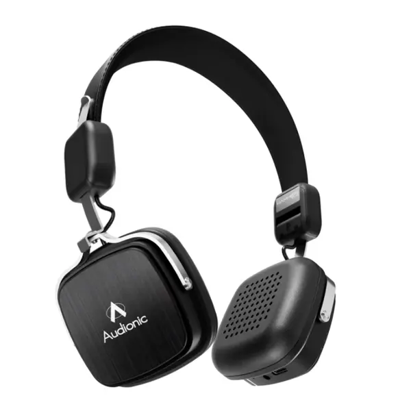 Audionic HAMMER 110 Ultra Headset - Leather Black