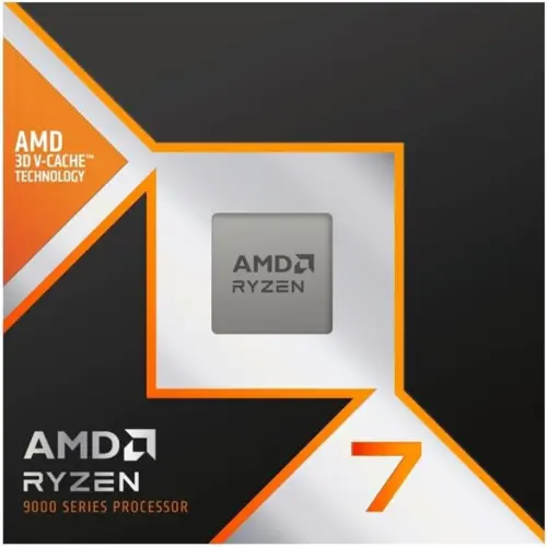 AMD Ryzen 7 9800X3D 8-Core, 16-Thread Desktop Processor, Granite Ridge AM5 Zen 5, Unlocked for Overclocking