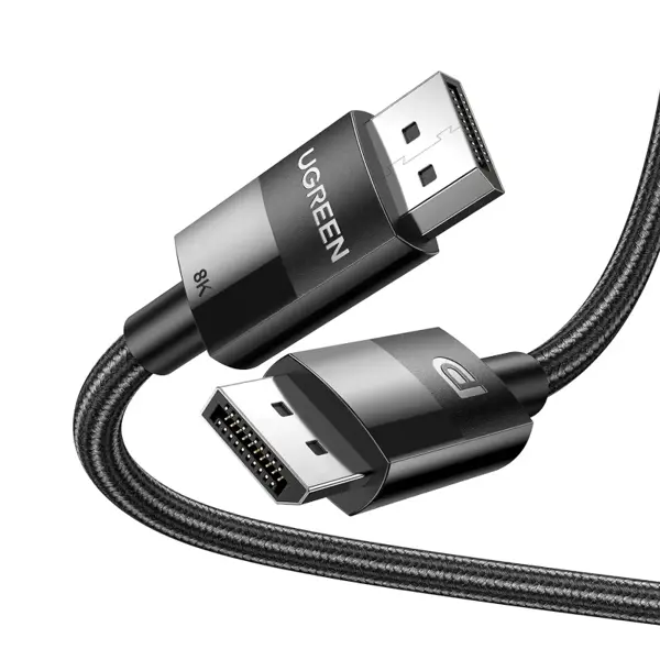 UGREEN 80394 Displayport 1.4 Certified Cable Nylon Braided 5M
