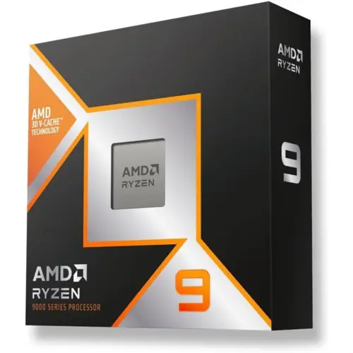 AMD Ryzen 9 9900X3D Gaming and Content Creation Processor, 12 Cores, 24 Threads, Up to 5.5 GHz, 128 MB L3 Cache, AM5 Socket, Unlocked
