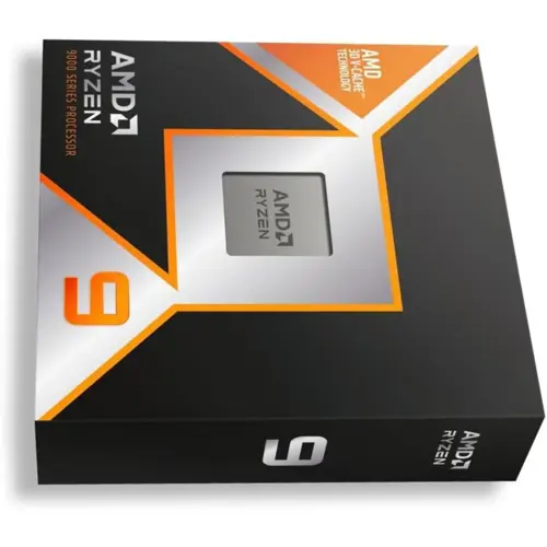 AMD Ryzen 9 9900X3D Gaming and Content Creation Processor, 12 Cores, 24 Threads, Up to 5.5 GHz, 128 MB L3 Cache, AM5 Socket, Unlocked