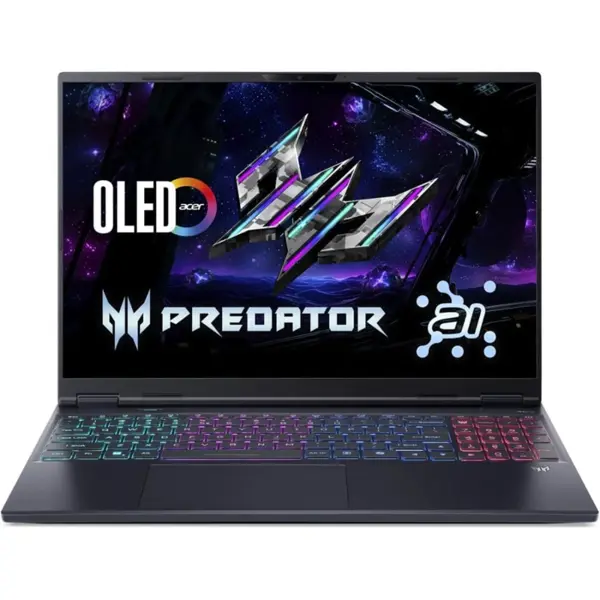 Acer Predator Helios Neo 16S AI PHN16S-71-99SA Gaming Laptop Intel Core Ultra 9-275HX, 32GB DDR5, 1TB SSD, NVIDIA RTX 5070Ti 12GB Graphics, 16" OLED WQXGA 240Hz, Windows 11 Home, 2 Year Official - Free Shipping