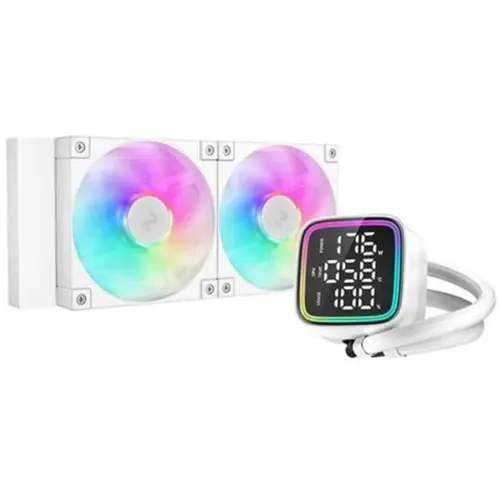 DeepCool LD240 WH ARGB AIO 240mm Liquid CPU Cooler - White