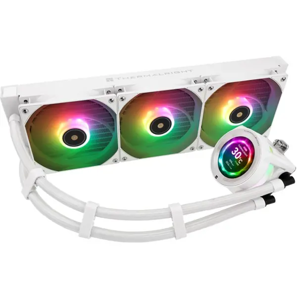 Thermalright TR 360 Core Vision LCD ARGB White 360mm AIO Liquid CPU Cooler