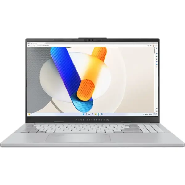 ASUS Vivobook Pro 15 N6506MU-MA029 Laptop, Intel Core Ultra 7-155H Up To 4.8GHz, 16GB DDR5, 1TB SSD, 15.6 Inch OLED, Nvidia RTX 4050 6GB, Backlit Keyboard, Silver (Official Warranty)