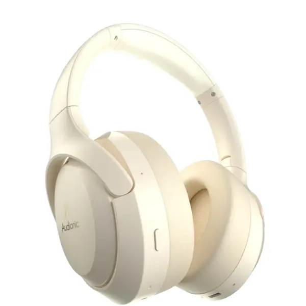 Audionic Trance 100 ANC Wireless Headphone - Beige