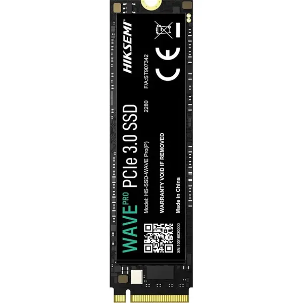 Hiksemi Wave 512GB NVMe PCIe 3.0 M.2 SSD, Up To 2500MB/s Read, HS-SSD-WAVE-P-512G
