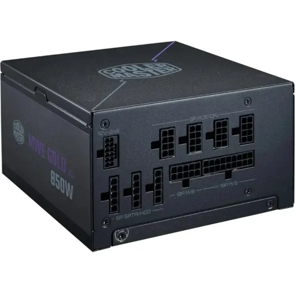 Cooler Master MWE Gold 850 V3 Full Modular PSU, 850W, 80 Plus Gold, ATX 3.1, PCIe 5.1