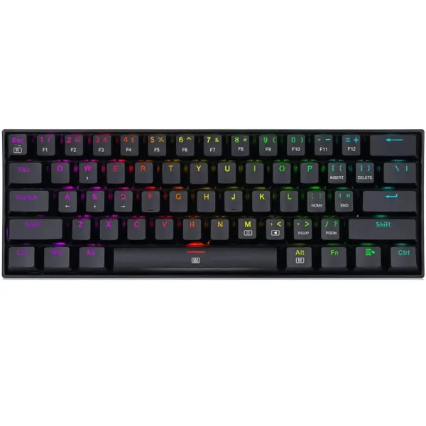 Redragon K630 Dragonborn RGB Mechanical Gaming Keyboard - Black