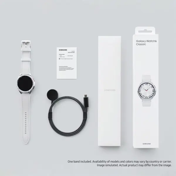Samsung Galaxy R960 Watch6 Classic 47mm Silver 