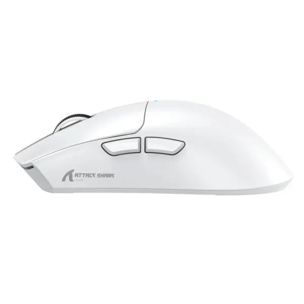 ATTACK SHARK X11 Wireless Gaming Mouse with Charging Dock - White / Red / Black