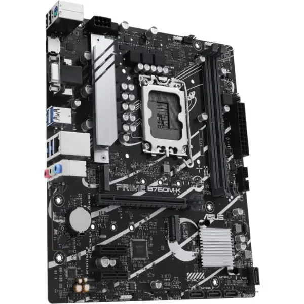ASUS Prime B760M-K Intel® B760 LGA 1700 mATX Motherboard DDR5 - Aura Sync - Ready for Advanced AI PC
