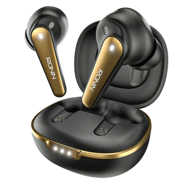 R-7065 Eclipse Earbuds - Black 