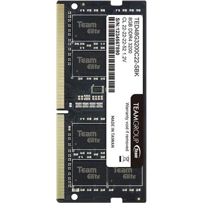 TeamGroup Elite 8GB 3200MHz SO-DIMM DDR4 Laptop Memory
