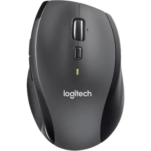 Logitech Marathon Mouse M705 1000 DPI, 2.4GHz Wireless, 5 Buttons, Hyper-Fast Scroll, Graphite