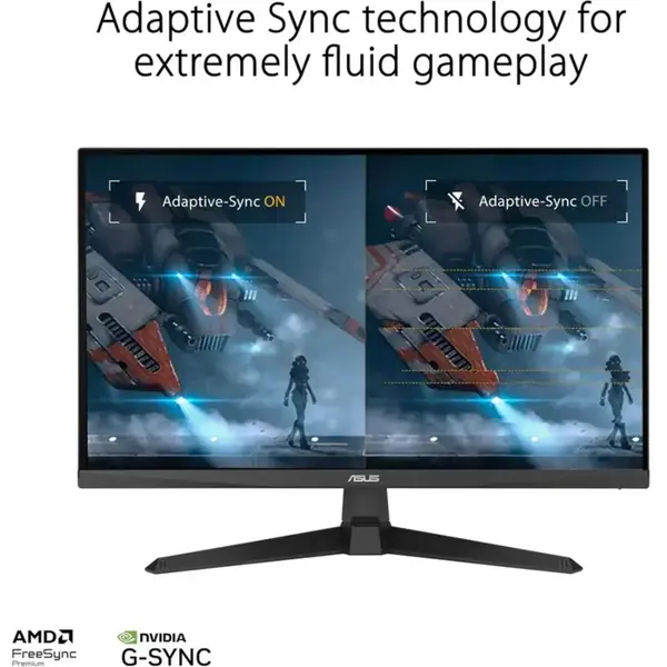 Asus TUF Gaming VG259Q5A 24.5" 1080P Monitor, Full HD 1920x1080, 200Hz, 0.3ms GTG, Fast IPS, FreeSync Premium, Speakers, DisplayWidget Center
