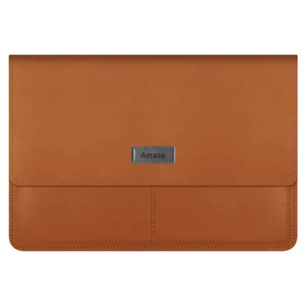 Amaze A980 Slim Sheild Premium Laptop Sleeve  - Brown / Gray / Black  / Green 
