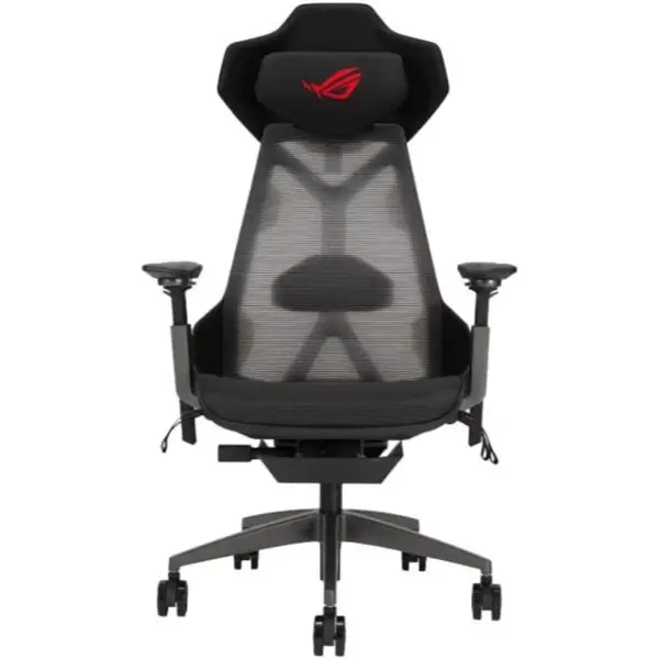 ASUS ROG Destrier Ergo Gaming Chair Black – Cyborg Design Premium Mesh Ergonomic Chair with Mobile Arm Support & Advanced Adjustability