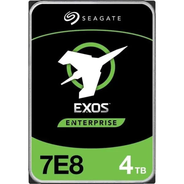 Seagate Exos 7E8 4TB Internal Hard Drive | 3.5" | 512n SATA 6Gb/s | 7200RPM | 256MB Cache 
