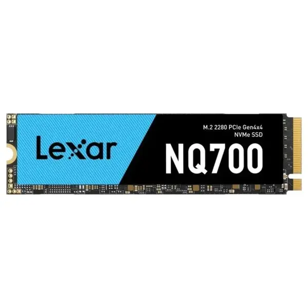 Lexar NQ700 Internal Solid-State Drive, 1TB, M.2 2280, NVMe, PCIe Gen 4, Up To 4500MB/s Read, 2100MB/s Write