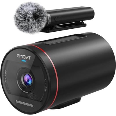 eMeet StreamCam One 1080P Wireless Streaming Camera - Wi-Fi, Multi-Cam for PC, Zoom, Twitch & YouTube