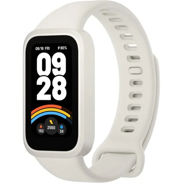 Xiaomi Smart Band 9 Active Global Version, 1.47 Inch Display, 60Hz, 18-Day Battery, 5ATM, White