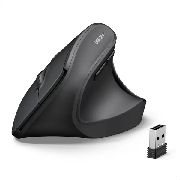 Ugreen Ergonomic Mouse, Wireless Bluetooth Vertical Mouse, Dual-Mode