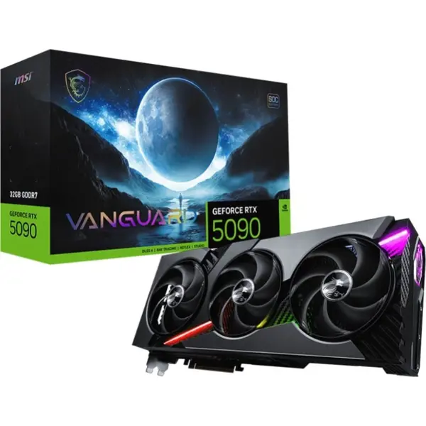 MSI GeForce RTX 5090 32GB VANGUARD SOC Graphics Card