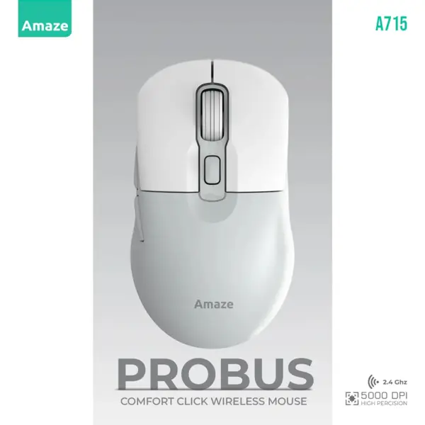 Amaze A715 Probus Comfort Click Wireless Mouse  