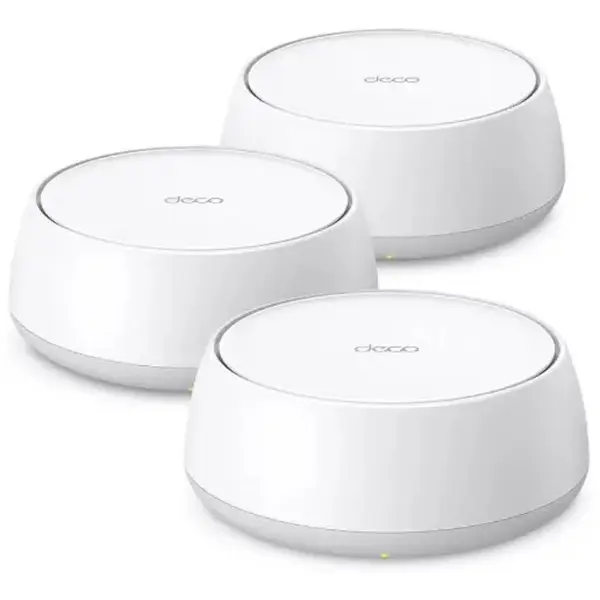 TP-Link Deco BE25 Mesh WiFi 7 System, BE3600 Whole Home, 3.6Gbps Dual-Band WiFi, 2.5Gbps Wired Connections, 3-Pack