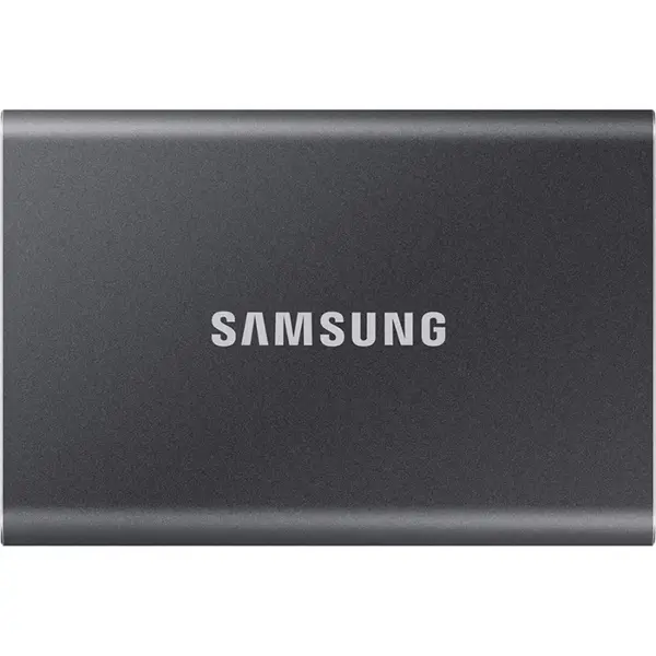 Samsung Portable SSD T7 2TB Gray MU-PC2T0T/WW USB 3.2 Gen.2 - Up to 1,050MB/s - Shock Resistant - Thermal Control