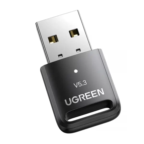 UGREEN 90225 Bluetooth Adapter, USB Bluetooth 5.3 Adapter for PC