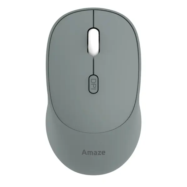 Amaze A710 Clicket Dual Wireless Mouse - White / Black 