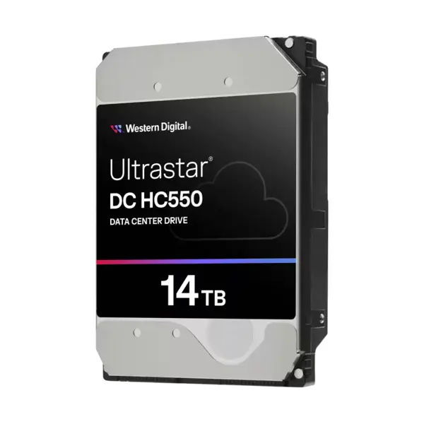 WD Ultrastar DC HC550 14TB HDD 0F38581 SATA SE 7200 RPM Data Center Hard Drive
