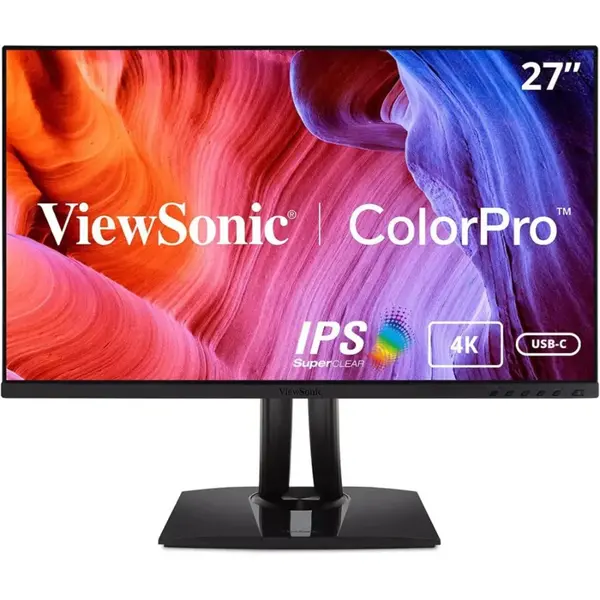 ViewSonic VP2756-4K 27 Inch 4K UHD Pantone Validated 100% sRGB Factory Pre-Calibrated IPS Monitor