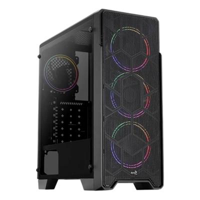 AeroCool Ore Tempered Glass RGB Mid-Tower ATX Gaming PC Case