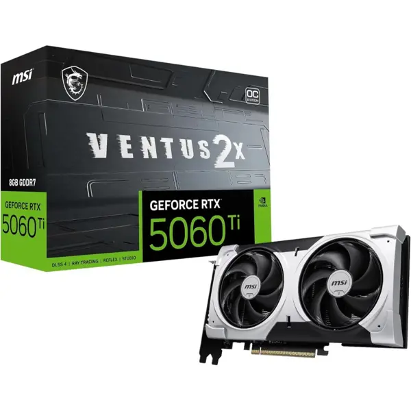 MSI Gaming RTX 5060 Ti 8GB Ventus 2X OC Plus Graphics Card