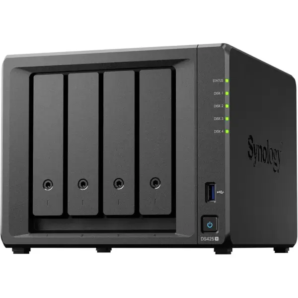 Synology DiskStation DS425+ 4-Bay NAS, Diskless