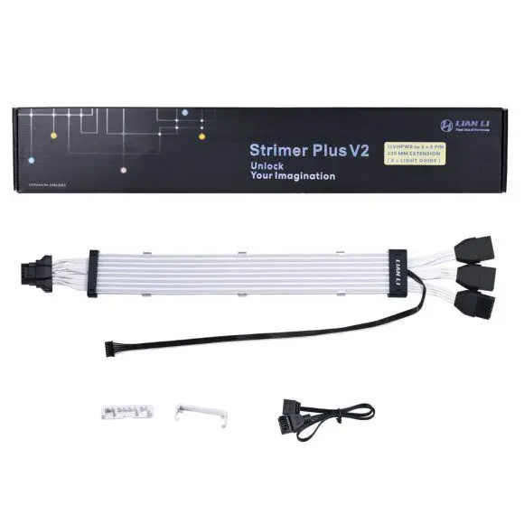 LIAN LI SRIMRER PLUS PW168-8PV2 V2 3×8 Addressable RGB VGA Power Cable