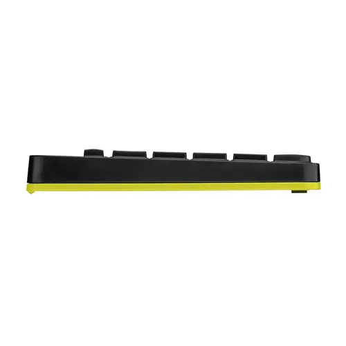Logitech MK240 NANO Wireless Keyboard and Mouse Combo - Black / Chartreuse Yellow