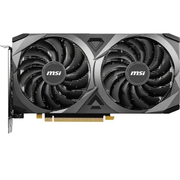 MSI GeForce RTX 3060 Ventus 2X 12G OC 12GB GDDR6 PCI Express 4.0 Graphics Card