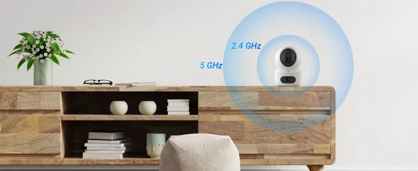 EZVIZ H7c Dual 4MP Outdoor WiFi Pan & Tilt Security Camera – Dual-Lens, 2.8mm Wide-Angle, Full-Color Night Vision, AI Tracking