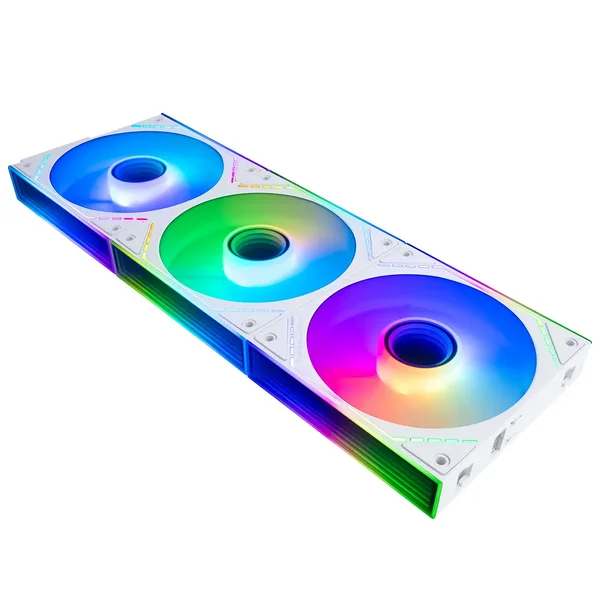 Thermalright TL-M12QW-S X3 120mm ARGB Case Fan Kit White (3-Pack)