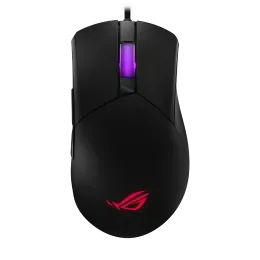 ASUS ROG Harpe Mini Core P524 Lightweight Gaming Mouse – 52g Ultra-Light, 12000 DPI Optical Sensor, 100M Click Switches, PTFE Feet, Wired Esports Mouse Black