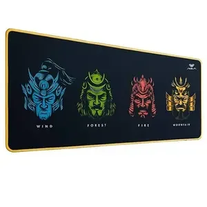 AULA MP-WFFM Gaming Mouse Pad – 700×300×2mm Extended Desk Mat, Smooth Speed Surface, Non-Slip Rubber Base