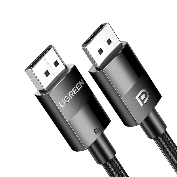 UGREEN 80393 DisplayPort Cable 3M – DP Male to Male Braided High Speed 4K Display Cable