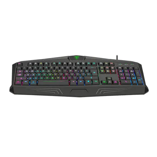 T-Dagger Tanker TGK202 Wired Gaming Keyboard 104 Membrane Key RGB Backlit USB Keyboard