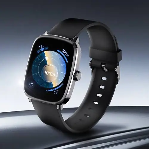 Faster NERV Watch 2 Pro Smart Watch – 2.01" Large AMOLED Display, Bluetooth Calling, Always-On Display, 100+ Sports Modes
