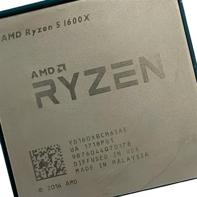 AMD Ryzen 5 1600X Desktop Processor 6-Core 12-Thread Up to 4.0GHz AM4 Zen 1 CPU Tray