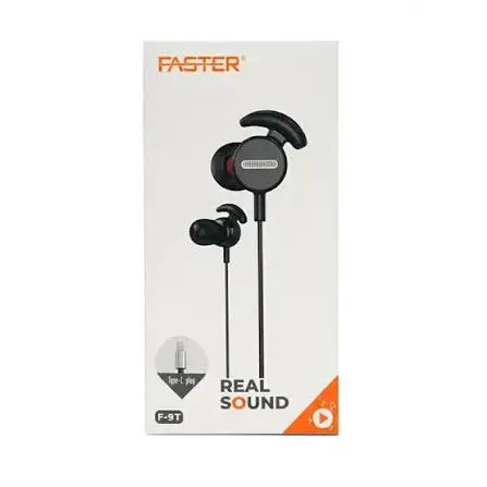 Faster F9T Wired Earphones – Type-C, Widely Compatible, Comfort Fit, Pure Sound